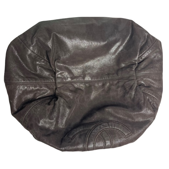 Stretch Spirit Large Cabas Hobo Bag brown lambskin leather - Picture 6 of 16